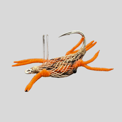Flymen Alphlexo Crab | Seychelles Crab Fly | Body Tubing Construction | Tungsten & Bead Chain | Weed Guard | #2, #6 & #8 Micro | 19 Variants | Bonefish, Permit & GT | Flymen