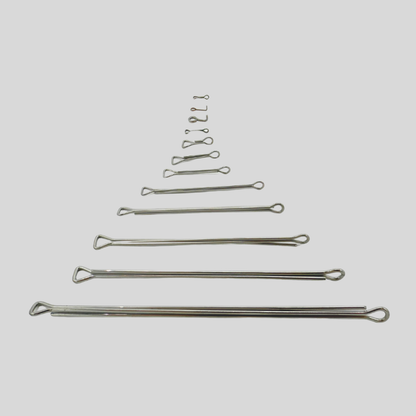 Flymen Next Generation Shank NGS | Articulated Fly Tying Shank | Triangular Rear Loop | Loop Eye | Extended Wire Tags | 12 Sizes Micro to 80mm | Game Changer & Articulated Flies | Flymen