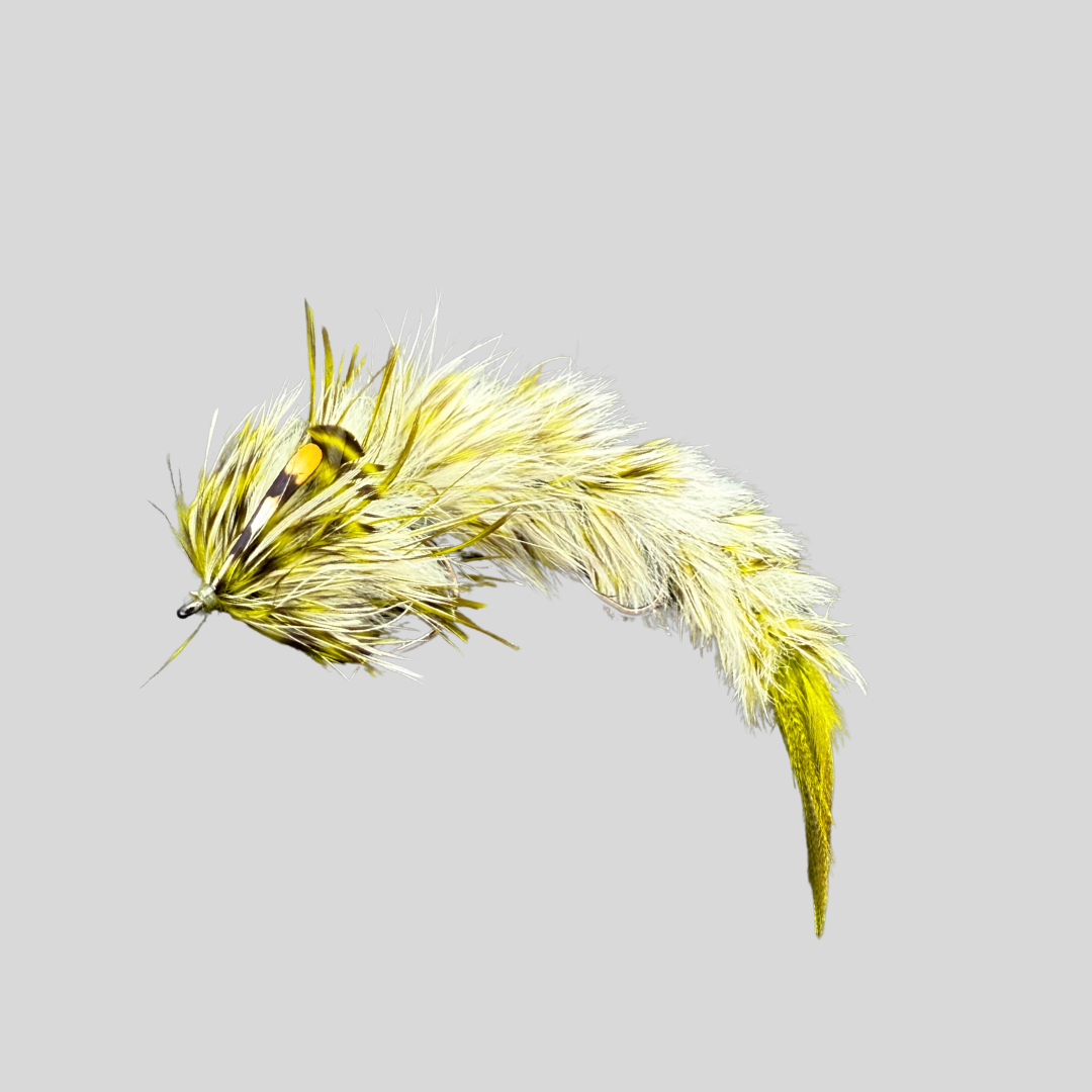 Flymen Next FeatherLite Changer | Natural Feather Articulated Fly | Stainless NGS Shanks | Kona Hook | Single & Double Hook | 1/0, 4/0 | 7 Colors | Trout, Bass, Redfish & Stripers | Flymen