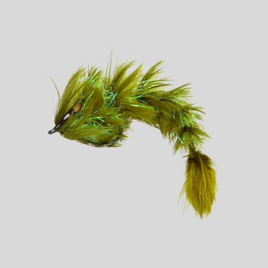 Flymen Next FeatherLite Changer | Natural Feather Articulated Fly | Stainless NGS Shanks | Kona Hook | Single & Double Hook | 1/0, 4/0 | 7 Colors | Trout, Bass, Redfish & Stripers | Flymen