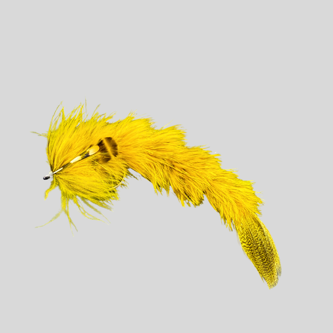 Flymen Next FeatherLite Changer | Natural Feather Articulated Fly | Stainless NGS Shanks | Kona Hook | Single & Double Hook | 1/0, 4/0 | 7 Colors | Trout, Bass, Redfish & Stripers | Flymen