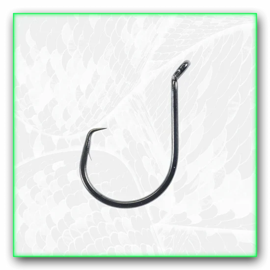 Royal Hooks ROYAL Circle Hooks | Octopus Eye | Offset Tip | High-Grade Carbon Steel | 6-Pack | 1/0–10/0 | Catfish & Saltwater