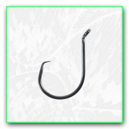Royal Hooks ROYAL Circle Hooks | Octopus Eye | Offset Tip | High-Grade Carbon Steel | 6-Pack | 1/0–10/0 | Catfish & Saltwater