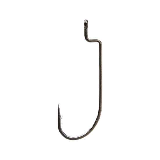 Royal Hooks ROYAL Offset HD Worm Hook | Heavy-Gauge Wire | Wider Gap | Larger Barb | Chemically Sharpened | 6-Pack | 1/0–5/0