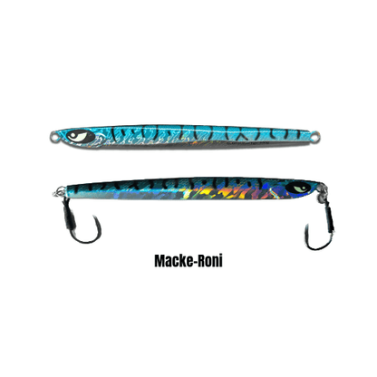Submission Fishing Co. Ogre Slow Pitch Jig | Knife-Style | Through-Wire | Fast Descent & Flutter Fall | 80g, 200g & 300g