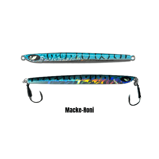 Submission Fishing Co. Ogre Slow Pitch Jig | Knife-Style | Through-Wire | Fast Descent & Flutter Fall | 80g, 200g & 300g