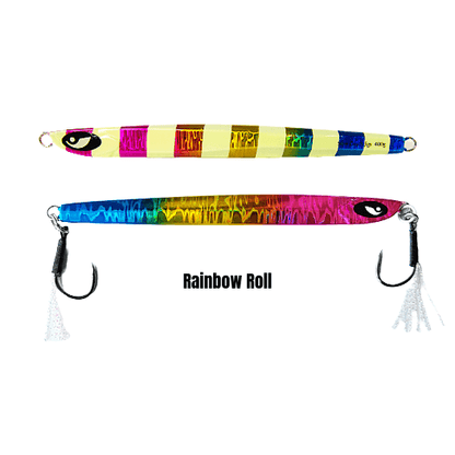 Submission Fishing Co. Ogre Slow Pitch Jig | Knife-Style | Through-Wire | Fast Descent & Flutter Fall | 80g, 200g & 300g