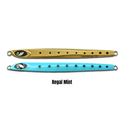 Submission Fishing Co. Ogre Slow Pitch Jig | Knife-Style | Through-Wire | Fast Descent & Flutter Fall | 80g, 200g & 300g