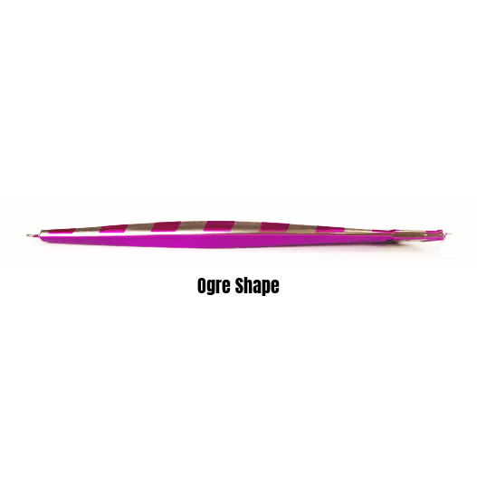 Submission Fishing Co. Ogre Slow Pitch Jig | Knife-Style | Through-Wire | Fast Descent & Flutter Fall | 80g, 200g & 300g