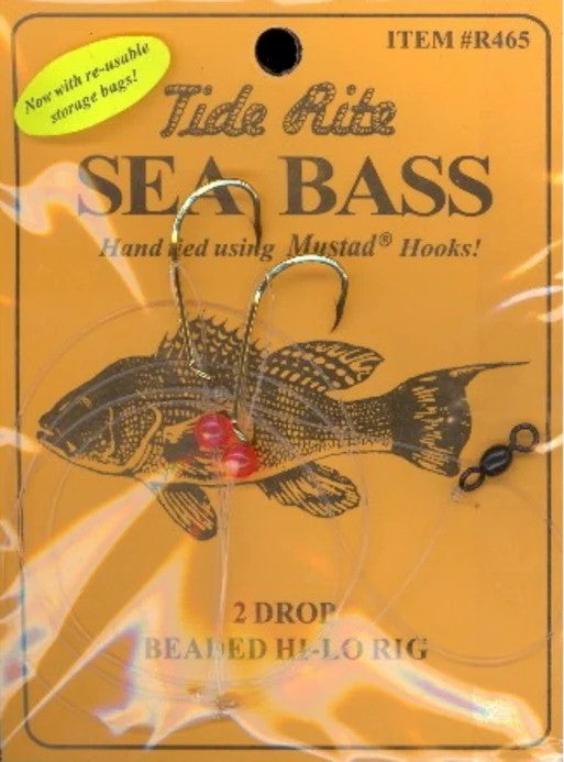 Tide Rite R465 Sea Bass Hi-Lo 2-Drop Rig