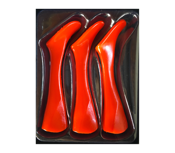 Headbanger Shad 9" Replacement Tails | 3-Pack | 11 Colors | Twist-On Corkscrew Anchor
