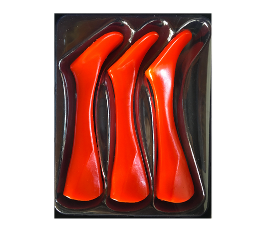 Headbanger Shad 9" Replacement Tails | 3-Pack | 11 Colors | Twist-On Corkscrew Anchor