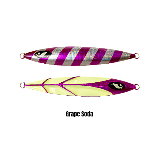 Submission Fishing Co. Samurai Slow Pitch Jig | Ribbed Armor Profile | 400g, 500g & 600g | 4 Colors | Deep Offshore
