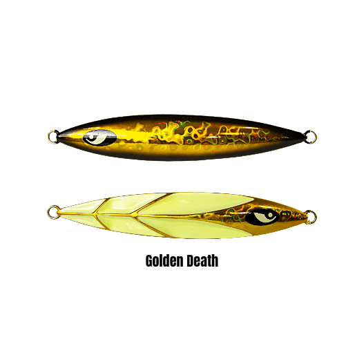 Submission Fishing Co. Samurai Slow Pitch Jig | Ribbed Armor Profile | 400g, 500g & 600g | 4 Colors | Deep Offshore