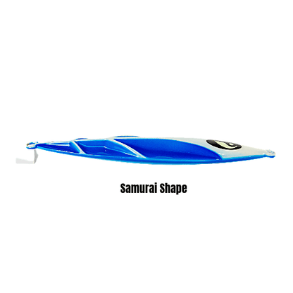 Submission Fishing Co. Samurai Slow Pitch Jig | Ribbed Armor Profile | 400g, 500g & 600g | 4 Colors | Deep Offshore