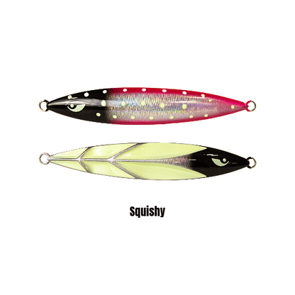 Submission Fishing Co. Samurai Slow Pitch Jig | Ribbed Armor Profile | 400g, 500g & 600g | 4 Colors | Deep Offshore