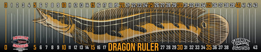 American Snakehead Customs Dragon Ruler | Snakehead Measuring Ruler