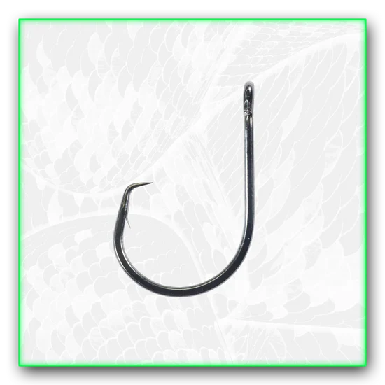 Royal Hooks ROYAL Inline Circle Hook | Straight Eye | Straight Shank | Closed Eye | High-Grade Carbon Steel | 6-Pack | 1/0–10/0 | Big Bait Saltwater & Freshwater
