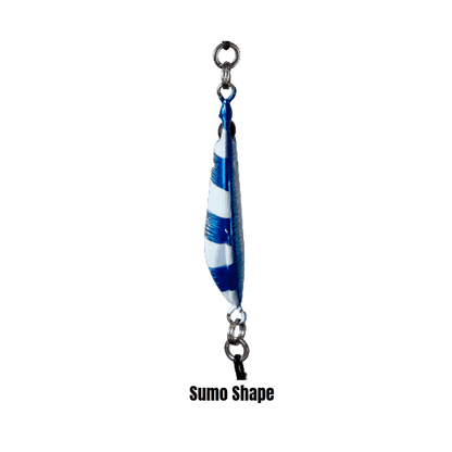 Submission Fishing Co. Sumo Slow Pitch Jig | Two-Face Rigging | Leaf Wobble | 20g | 7 Colors | Bay, Inshore & Surf