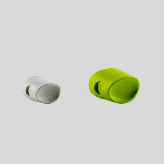 Surface Seducer Howitzer Baitfish Popper Head | Articulated Foam Popper Head | Deep Cup & Rear Body Recess | EVA Foam | 3 Sizes | White, Yellow & Chartreuse | Bass, Pike & Big Game | Flymen