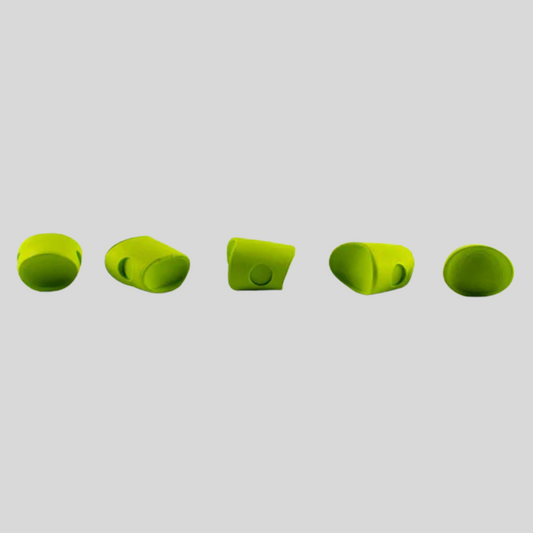 Surface Seducer Howitzer Baitfish Popper Head | Articulated Foam Popper Head | Deep Cup & Rear Body Recess | EVA Foam | 3 Sizes | White, Yellow & Chartreuse | Bass, Pike & Big Game | Flymen