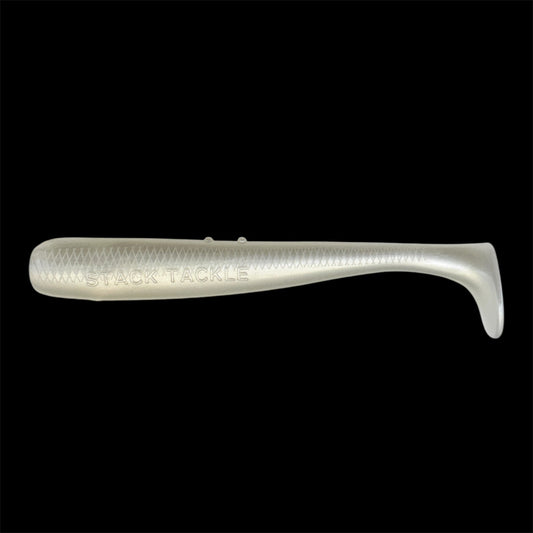 Stack Tackle 5" Tail Clapper | Paddle Tail Swimbait | 5 Per Pack | 5/0 Screwy Head Compatible | Striped Bass, Flounder, Snook | 6 Colors