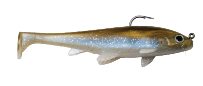 Fishing lure with a detailed design on a white background