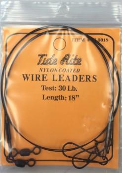 Tide Rite WL Wire Leaders with Snap and Swivel 2-Pack