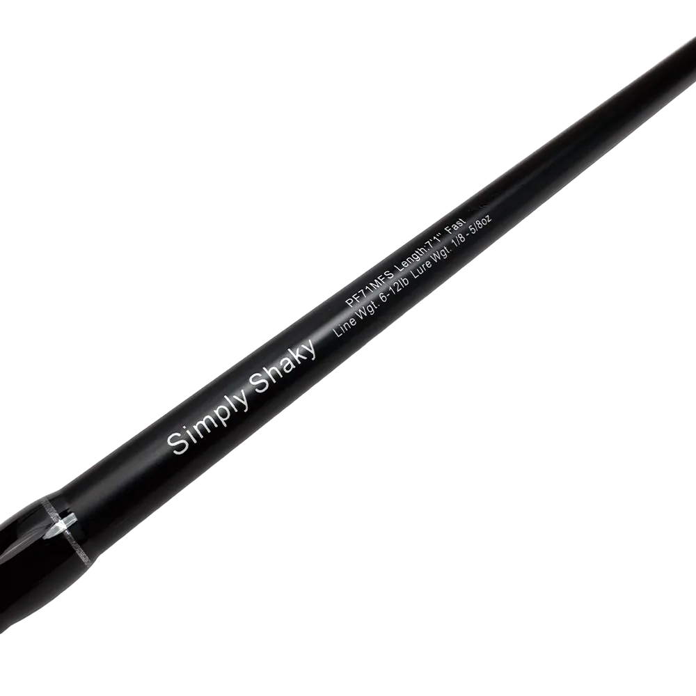 Pulse Fish Simply Shaky Spinning Rod 7'1" Fast