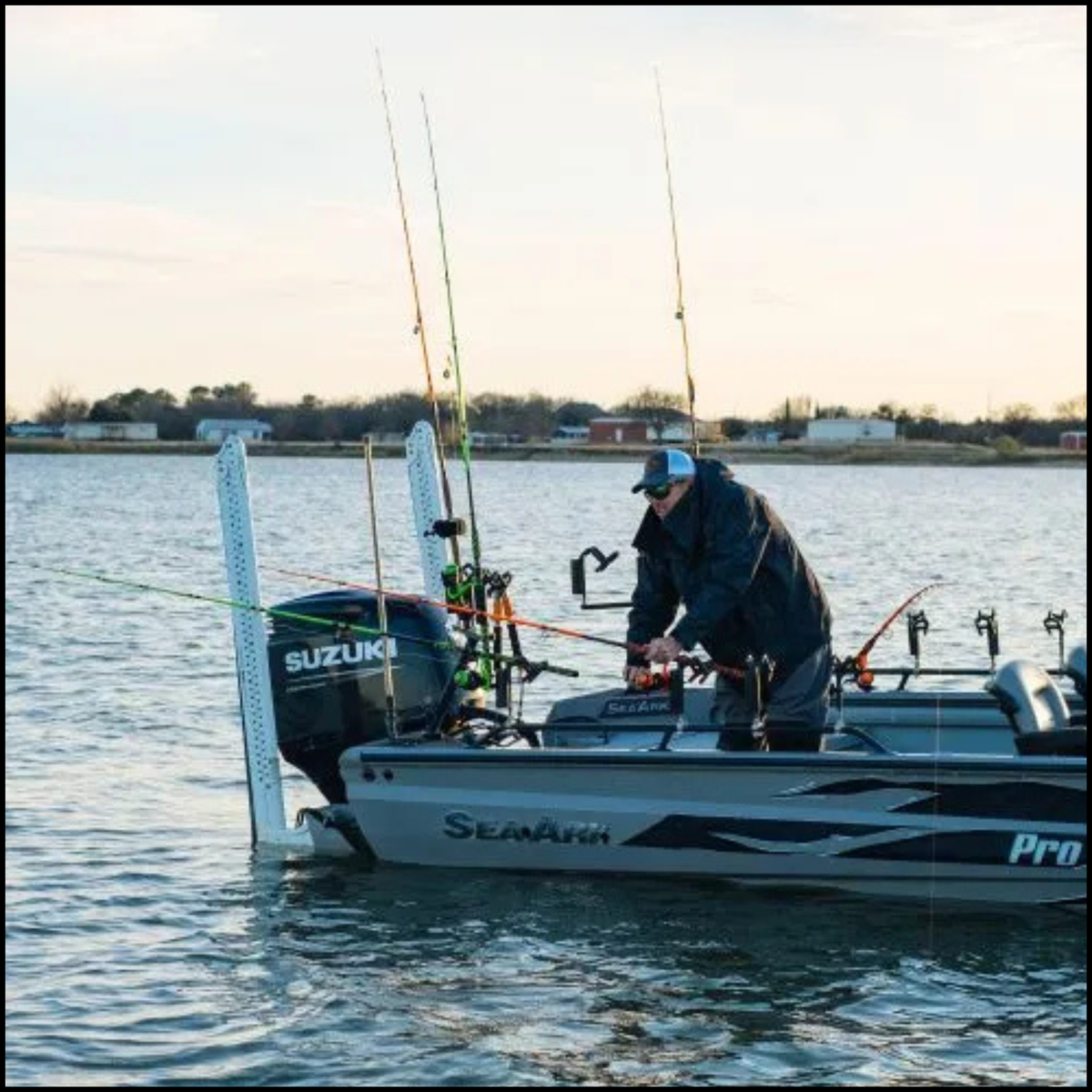 WST Hog Seeker Baitrunner Spinning Combo 7'6" MH