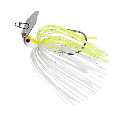 Z-MAN ChatterBait Jackhammer BabyJack 3/8oz Chartreuse/White