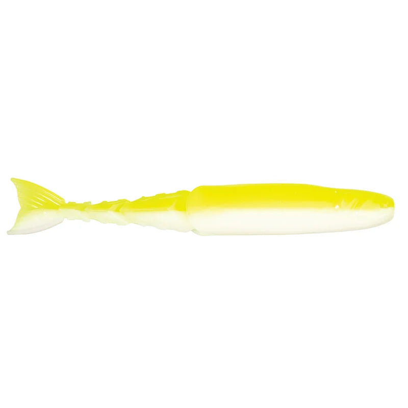 Z-MAN ChatterShad 4.5in. Chart/White 4pk