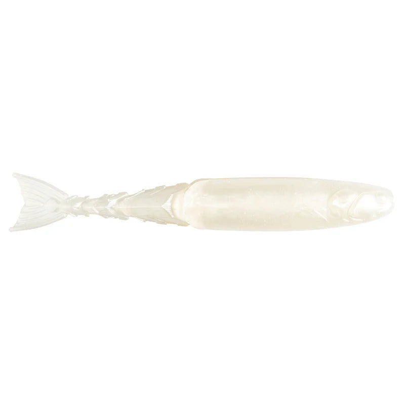 Z-MAN ChatterShad 4.5in. Pearl 4pk