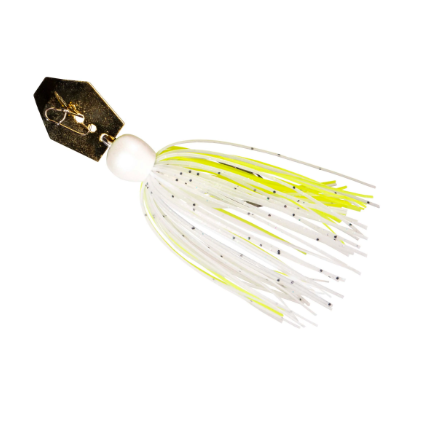 Z-MAN ChatterBait Mini Max 1/4oz Chartreuse/White