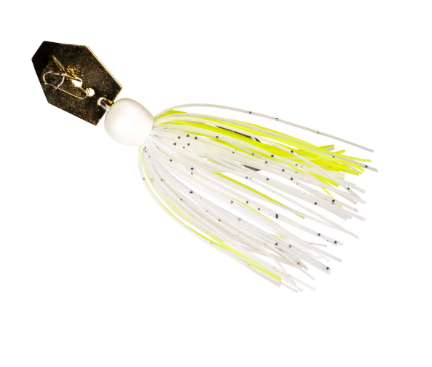 Z-MAN ChatterBait Mini Max 3/8oz Chartreuse/White