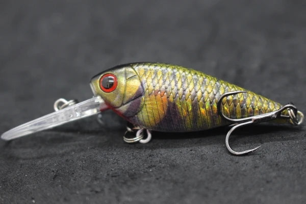 Crankbait Fishing Lure 8g 8cm 3 Meters Depth High End Hooks Wide Wobble with Deep Diving Carp Fishing HC549