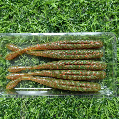 Soft Bait Fishing Lure Straight Tail