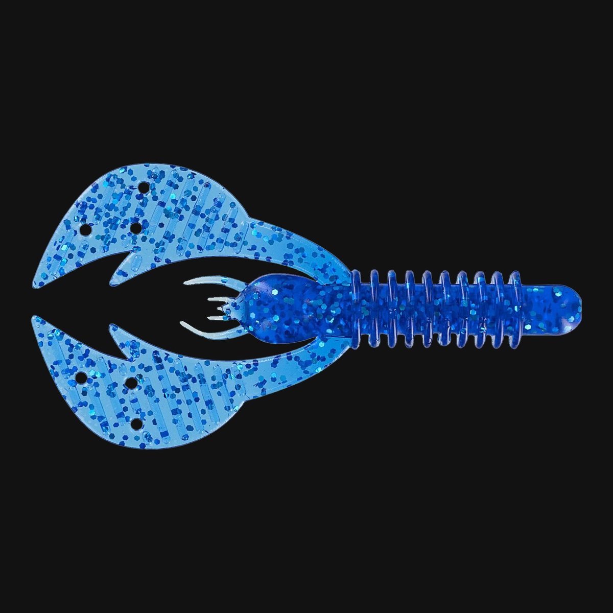 Big Bite Baits Kamikaze Craw 3.75" in Sapphire Blue