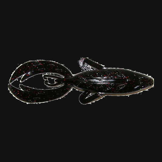 Big Bite Baits Rojas Fighting Frog 4" in Black Neon