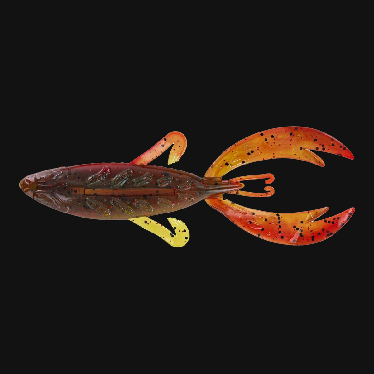 Big Bite Baits Fighting Frog 4" in Red Melon