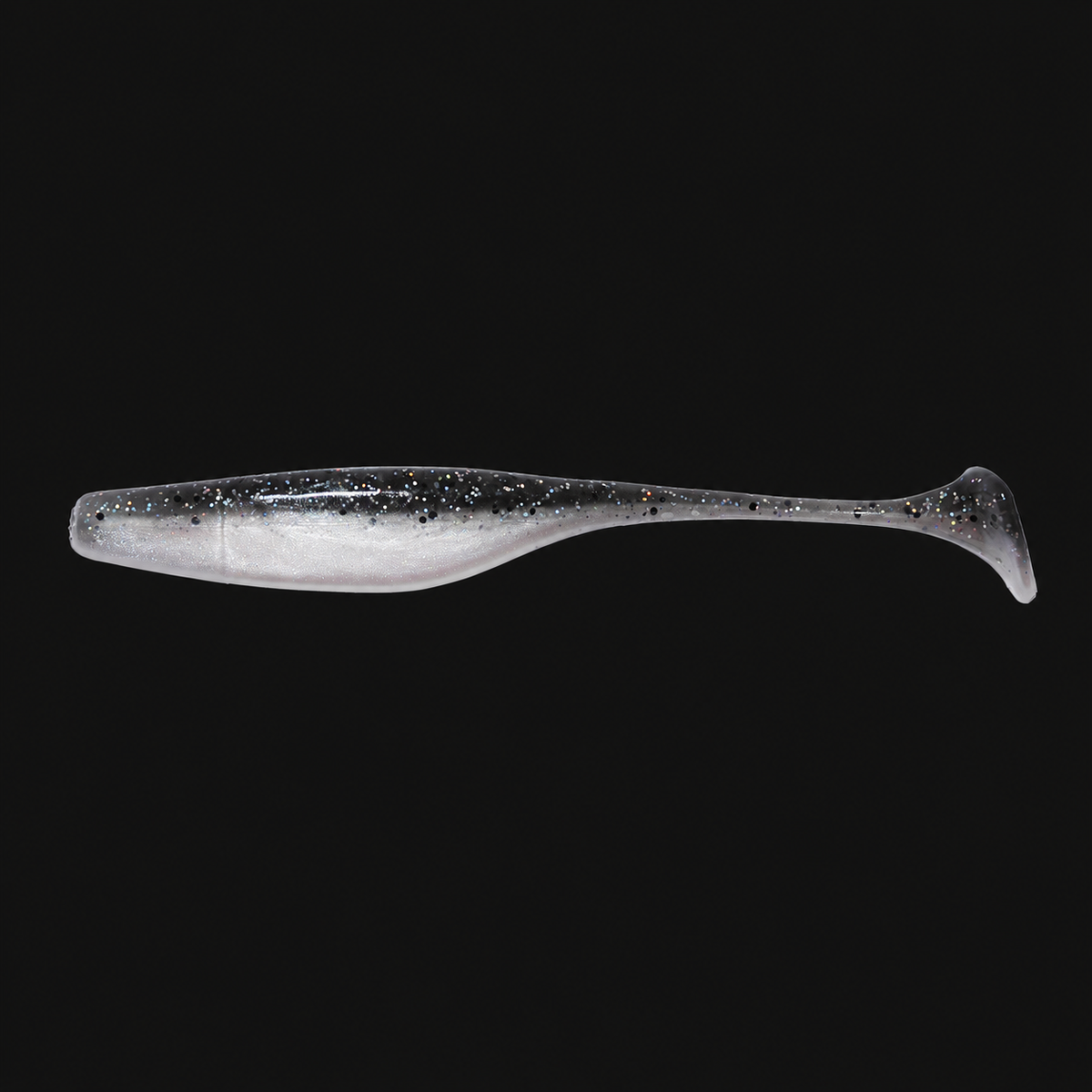 Big Bite Baits Swimming Jerk Minnow 5-inch in Smoke Metal Flake / Pearl Belly