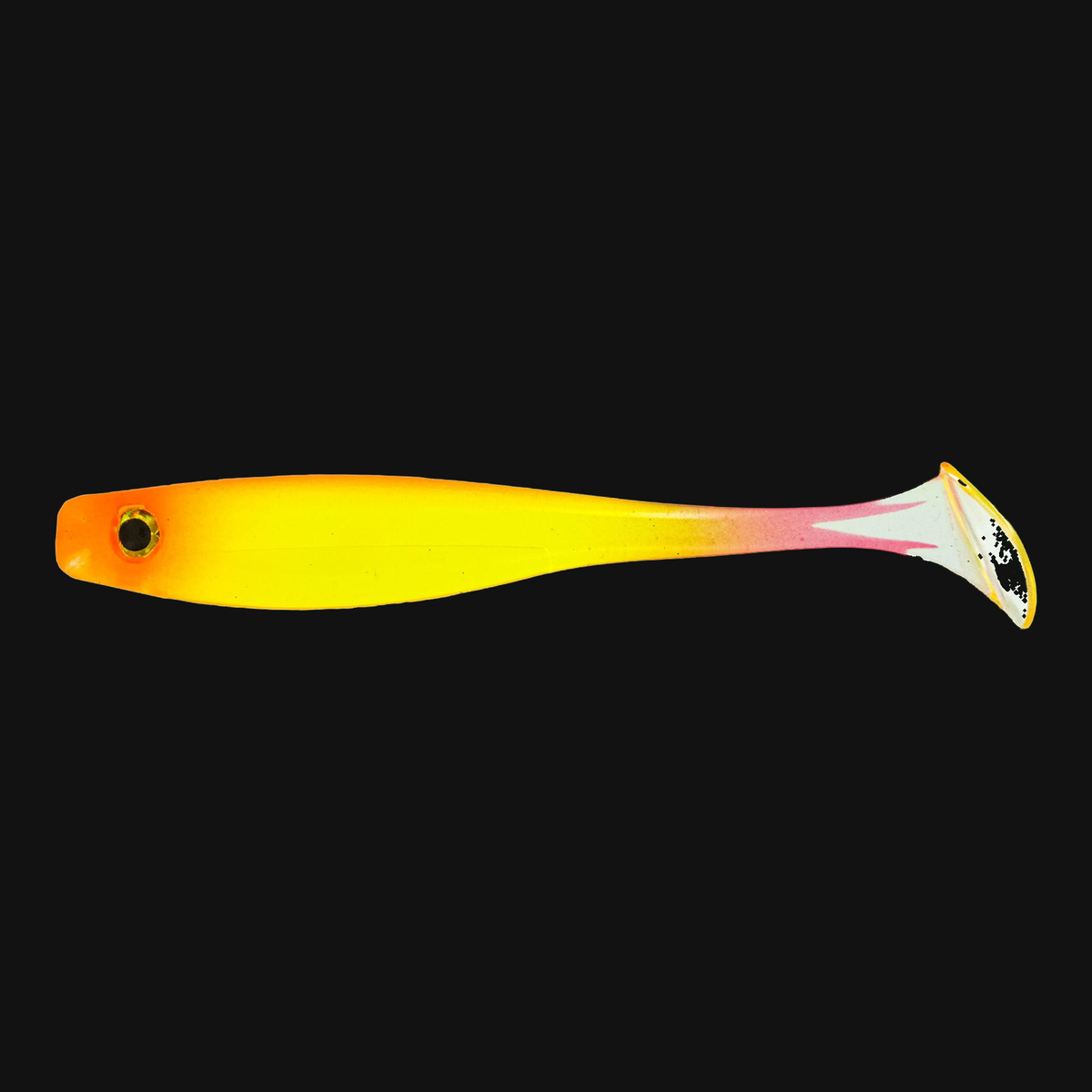 Big Bite Baits Suicide Shad 5" in Flaming Sun