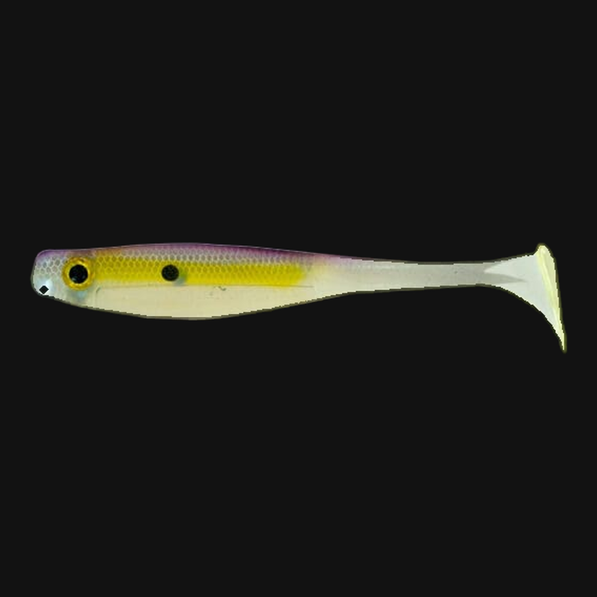 Big Bite Baits Suicide Shad 5" in Purple SS Shad