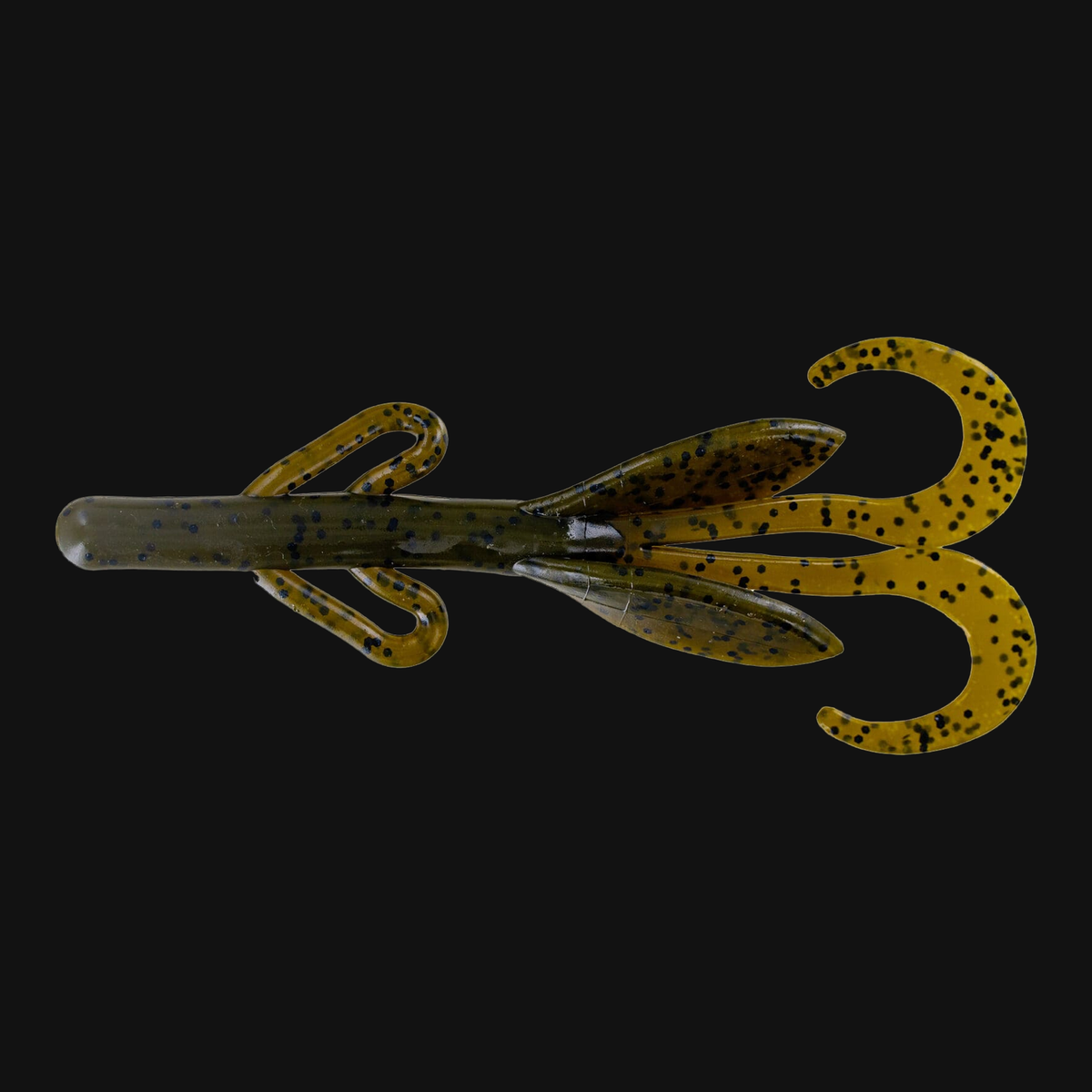 Big Bite Baits Creature 6" in Green Pumpkin