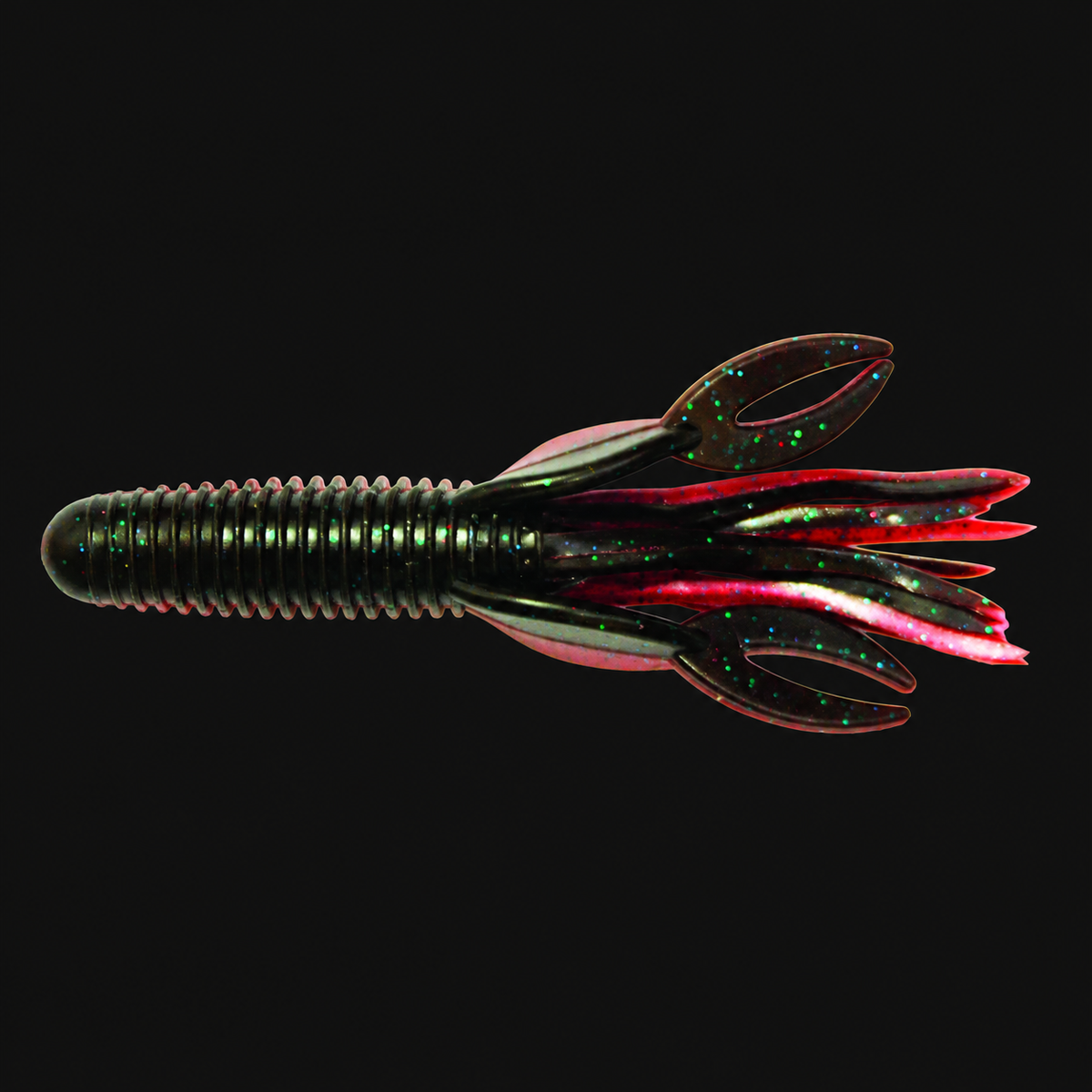 Big Bite Baits Craw Tube 4-inch in Red Shad