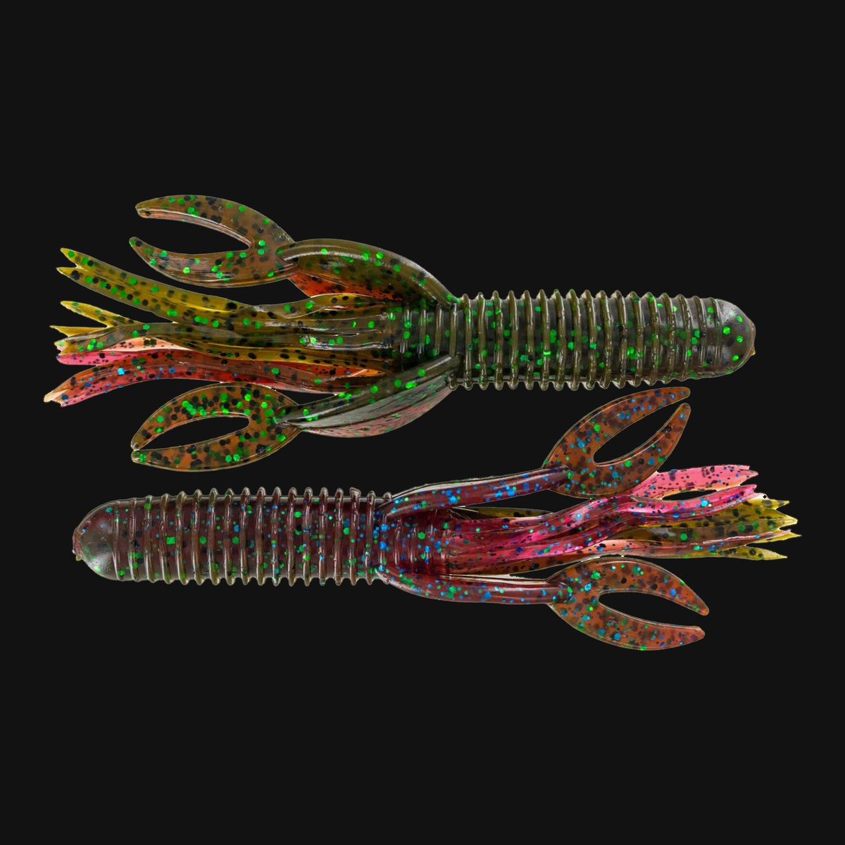 Big Bite Baits Craw Tube 4" in Crime-Scene