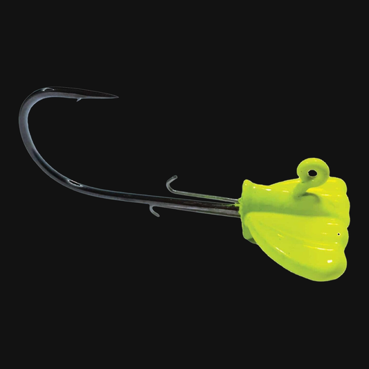 Big Bite Baits Shrimp Tail Head 1/2 ounce in Chartreuse