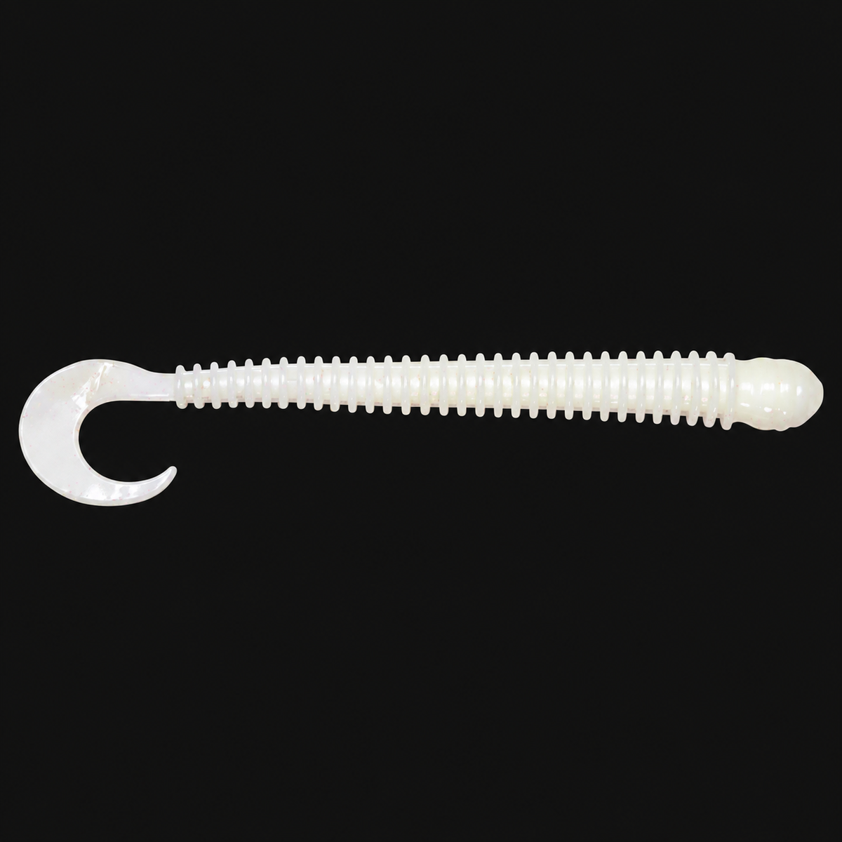 Big Bite Baits 4-inch Ring Disc Worm in White