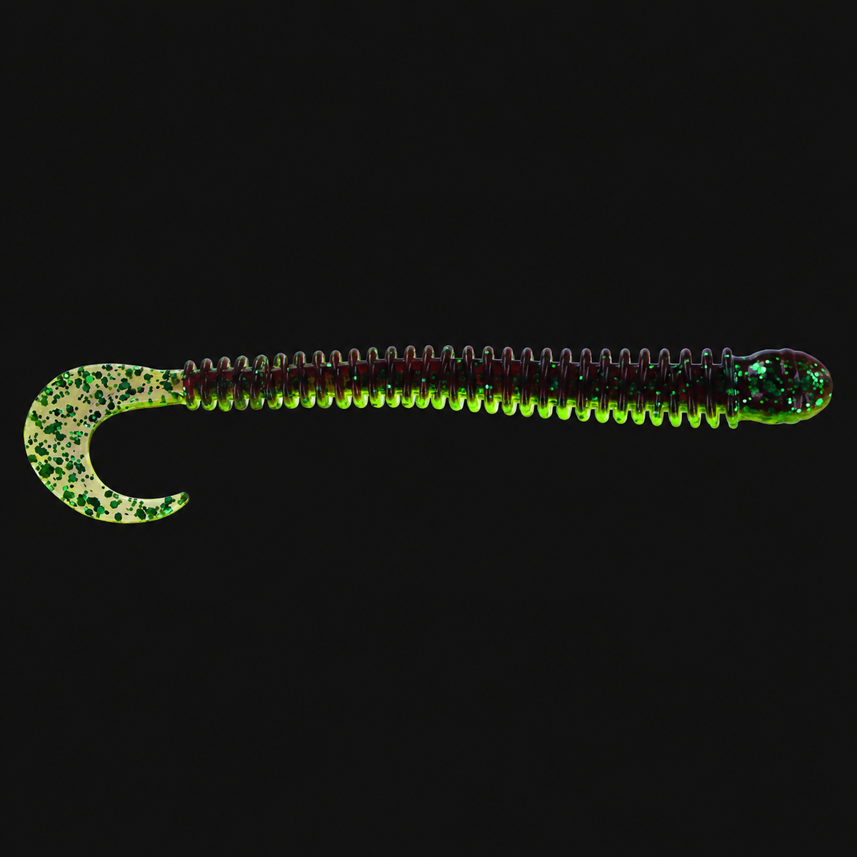 Big Bite Baits 4-inch Ring Disc Worm in Sour Grape