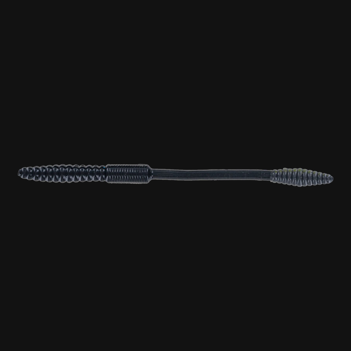 Big Bite Baits Squirrel Tail Worm 4.5" in Black